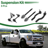 Ford Edge 8pcs Front Suspension Kit Tie Rod Ends & Sway Bar Links (2007-2010)