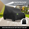 Honda N-BOX, Inner Cotton, Black, 350x148x165cm Waterproof Car Cover