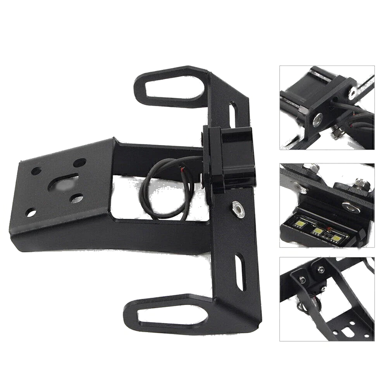 KAWASAKI ZX-10R, NINJA 636, ZX-6R Fender Eliminator License Plate Holder