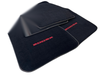Nissan 200 SX (1995-2000) with Red Logo Tailored Black Floor Mats Set