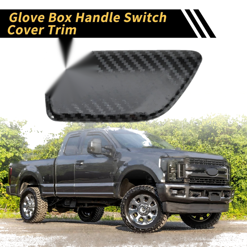 Ford Maverick Carbon Fiber Glove Box Handle Switch Cover Trim (2022-2024)