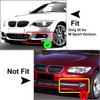 BMW 3 Series E92 E93 Front Bumper Lip Corner Splitters (2007-2013)