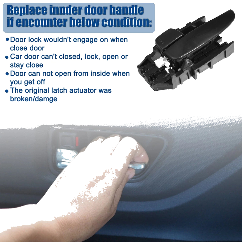 Hyundai Elantra Front Left Inner Door Handle (2001-2006)