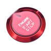 Ford F-150 2016-2018 Red Aluminum Engine Start Buttons Cover Trim Fit