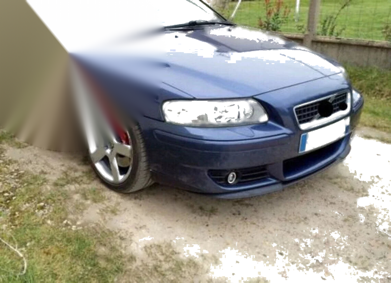 Volvo S60R V70R (2004-2007) 3 Pcs Front Bumper Lip