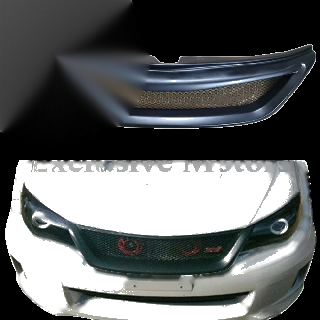 Subaru Impreza WRX STI (2011-2014) – Racing Body Kit Matte Black Mesh Grill