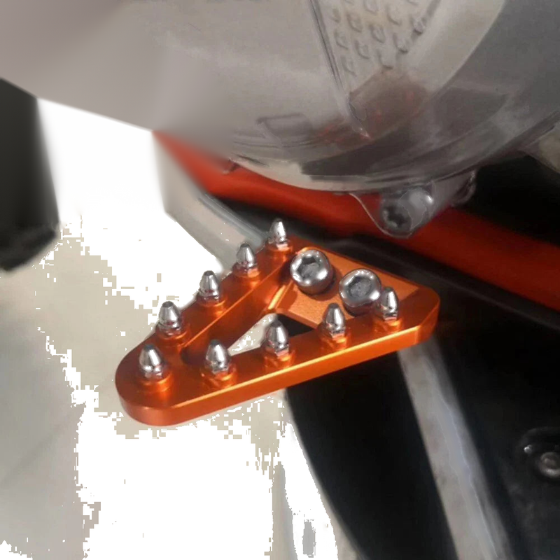 KTM 125-500 XC / XCF / SX / SXF / EXC CNC Wide Brake Pedal Step Plate (2017-2025)