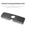 Fiat 500 Abarth 2017-2023 Carbon Fiber Rearview Mirror Cover Trim
