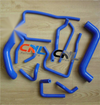Subaru Impreza GD GG WRX STi Blue Silicone Coolant Hose (2002-2007)