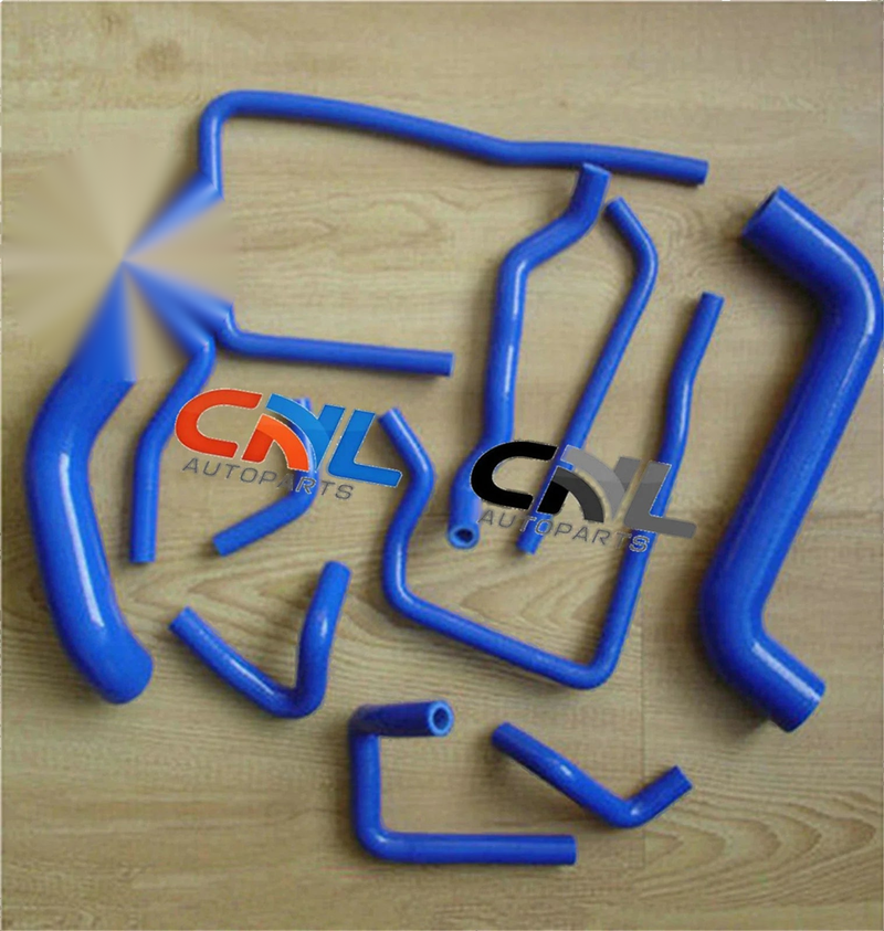 Subaru Impreza GD GG WRX STi Blue Silicone Coolant Hose (2002-2007)