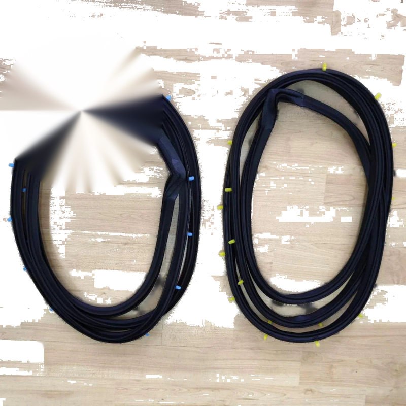 Door Rubber Weatherstrip Rear L+R Fits Mazda 323 GLC GL RWD 5D WAG 1977-80