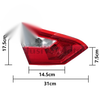 Ford Focus 2012-2014 Rear Tail Light