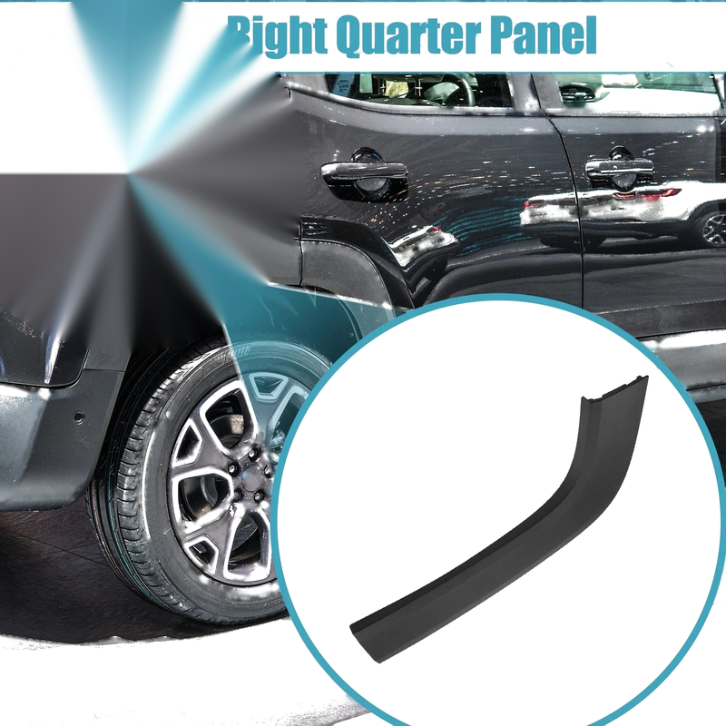 Jeep Renegade (2015-2021) - Plastic Black Rear Right Fender Trim