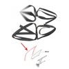 Toyota Corolla AE100 CE100 EE100 1991-1998 Front & Rear Door Glass Run Channel Set