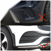 Mercedes-Benz GLC X253 Chrome Front Fog Light Grilles Covers (2020-2022)