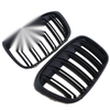 2016-2019 BMW X1 F48 F49 Matte Black Front Kidney Grille (2 x Grilles)