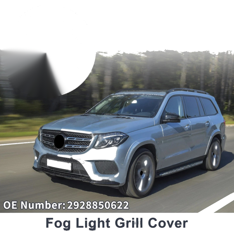 Mercedes-Benz GLE350 (2016-2023) Black Front Right Fog Light Grill