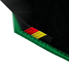 BMW 7 Series i7 G70 (2022-2026) Green Trim AutoWin Black Floor Mats