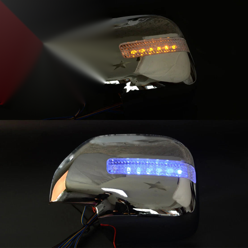 Lexus Toyota Land Cruiser LED Rear-view Mirror Light Cover (2003-2007)