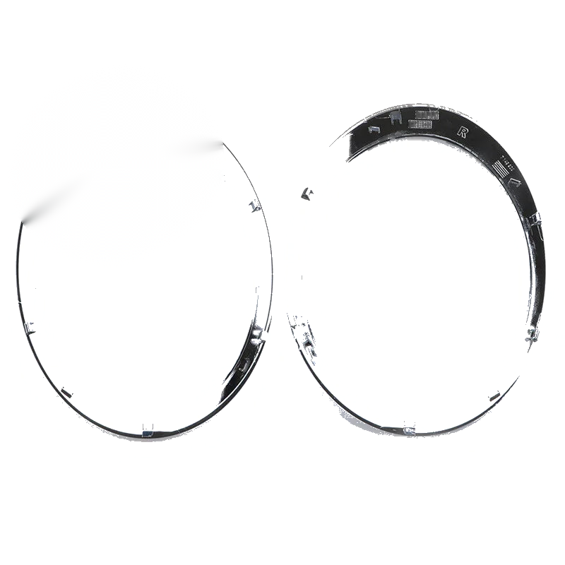 Mini Cooper R55 R56 2 x Chrome Headlight Trim Bezel Covers (2007-2015)