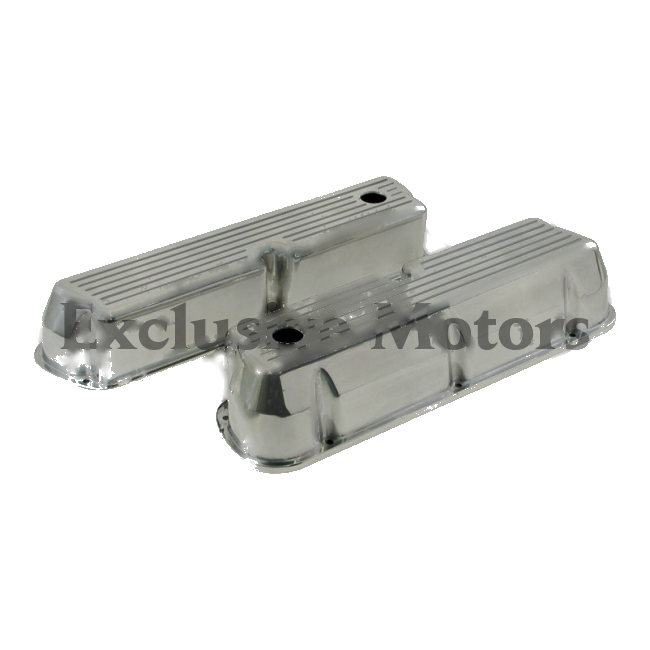 Ford Ball Milled Aluminum Valve Covers Tall 289 302 351W (1963-1996)