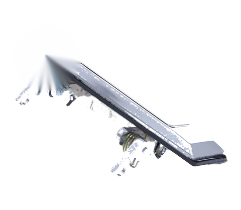 Toyota Landcruiser J70 Series Chrome Tailgate Handle (1984-Current)