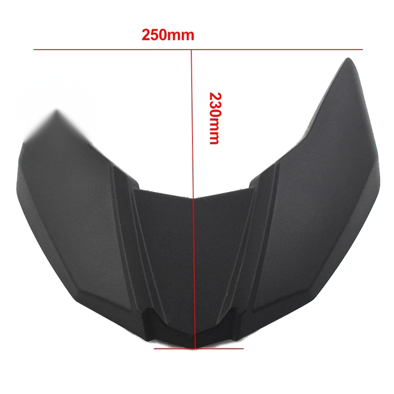 BMW G310GS Fairing Beak Extension Headlight Front Fender Carbon (2017-2022)