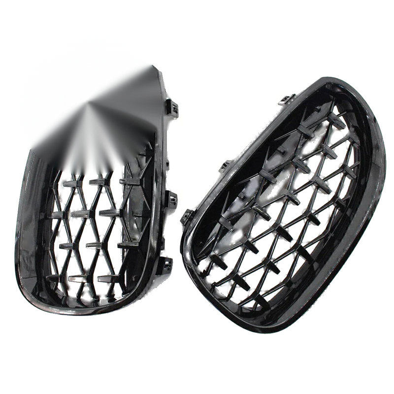 BMW E60 5 Series Diamond Meteor Front Kidney Grill (2003-2009)
