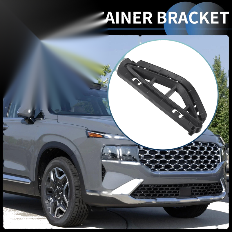 Hyundai Santa Fe Left Front Bumper Retainer Bracket (2021-2023)