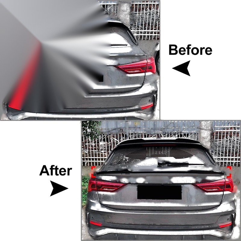 Audi Q3 F3 Sportback Tail Wing Rear Spoiler (2019-2024)