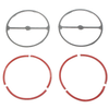 Harley Electra Tri Glide & Street Glide Speaker Trim Ring Covers (2014-2023)