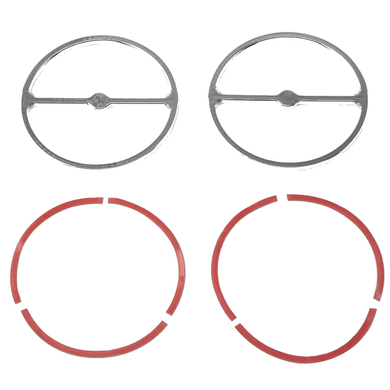 Harley Electra Tri Glide & Street Glide Speaker Trim Ring Covers (2014-2023)