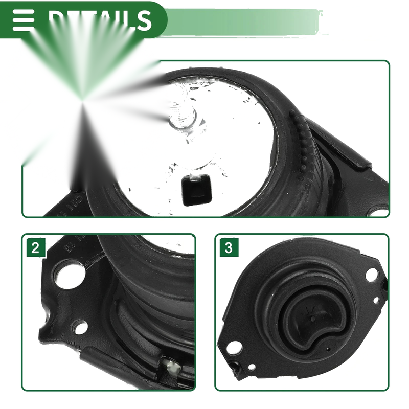 Dodge Durango 3.6L Engine Motor Trans Mount Set (2011-2019)