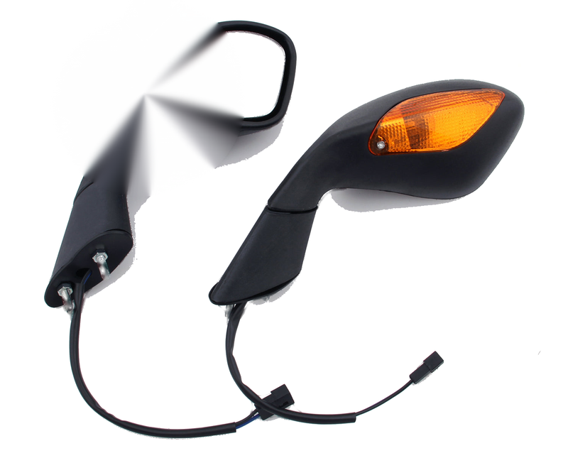Mirrors Turn Signal integrated Aprilia RSV 1000 RSV Mille/ R 2004-2007 Generic