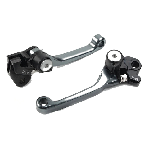 Suzuki RMZ450 Grey Brake Clutch Levers (2005-2022)