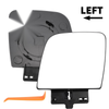 Ford E150 Left Driver Side Upper Mirror Glass Replacement (2004-2014)