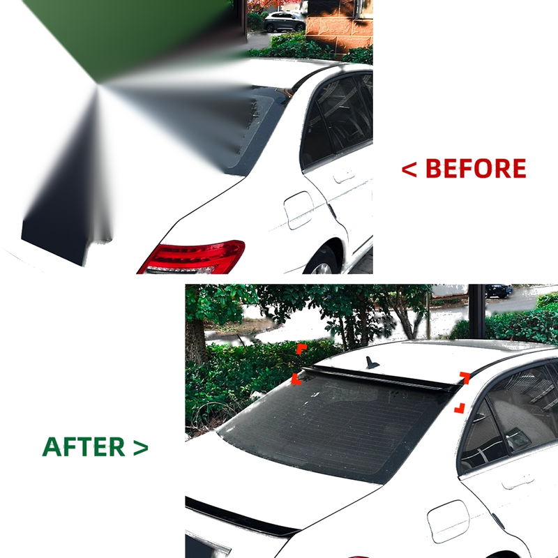Benz W204 C180 C200 Rear Boot Spoiler Lip (2008-2014)