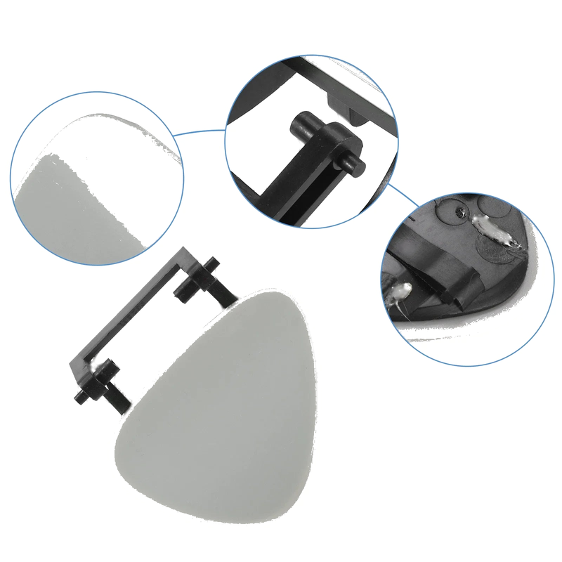 Mercedes-Benz Front Left Headlight Washer Nozzle Cover (2010-2015)