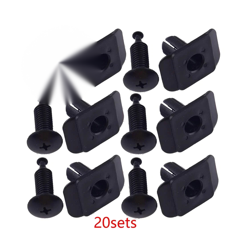 Mazda RX7 RX8 MX6 20 x Bumper Cover Grille Mounting Clips (1993-2002)