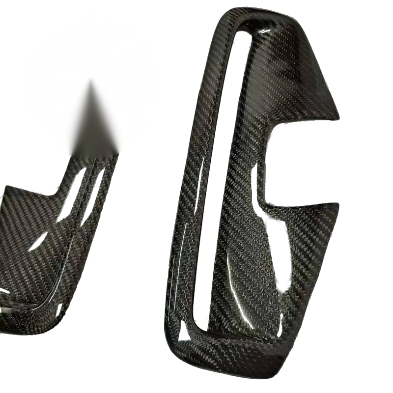 BMW G22 M440i 2021-23 Real Carbon Fiber Front Fog Lamp Frame Vent Cover Trim