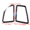 BMW E90 2007-2013 Carbon Fiber M Stripe Dashboard Air Vent Outlet Cover Trim