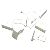 Toyota Corolla Matrix 15pcs Clip-On Bumper Retainers (2003-2008)