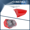 Ford Mustang 2015-2020 ABS Red 1 x Front Left Door Handle Cover
