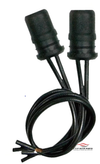 W5W T10 Rubber Globe Holder Car Light Socket Plug 2 x
