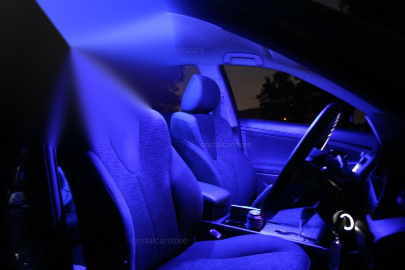 Mitsubishi Triton Double Cab Bright Blue LED Interior Light Kit (2007+)