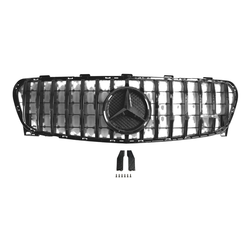 Mercedes Benz GLA W156 X156 (2017-2019) Facelift Black Front Grille