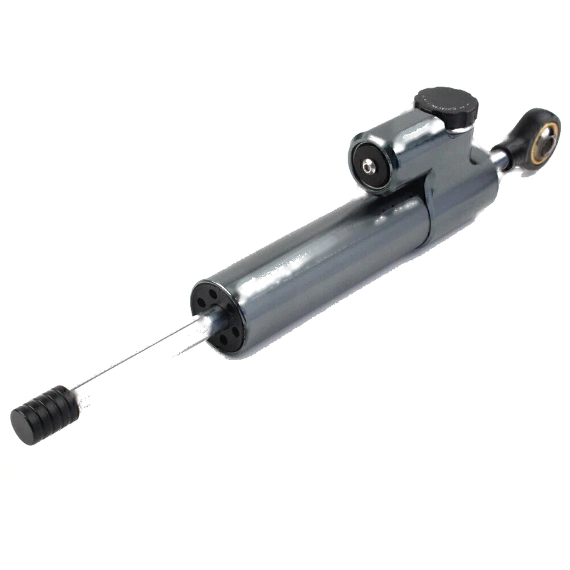 Universal Motorcycle - Grey CNC Steering Damper Stabilizer