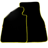 BMW X3 Series F25 SUV (2010-2017) Yellow Trim AutoWin Black Floor Mats