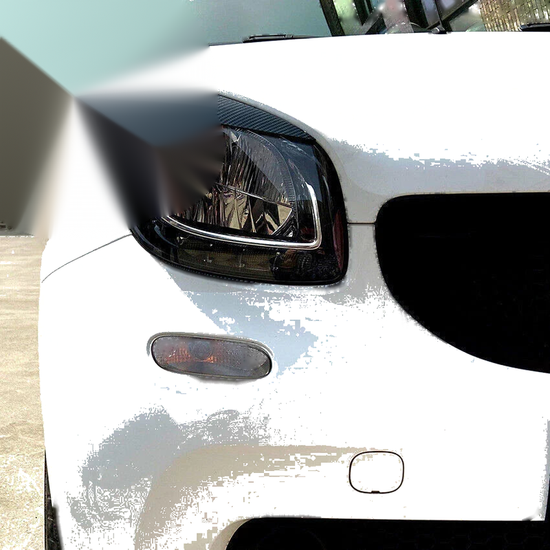 Mercedes Benz Smart Headlight Eyelid Trim (2014-2021)