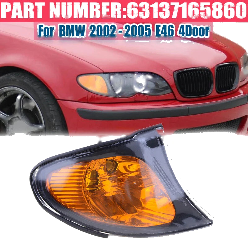 BMW 3 Series E46 325i Right Corner Amber Parking Light (2002-2005)